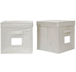 Origami Book Shelf Bin 2-Pack