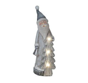 Holiday Memories Battery Operated Holiday Statue - SANTA