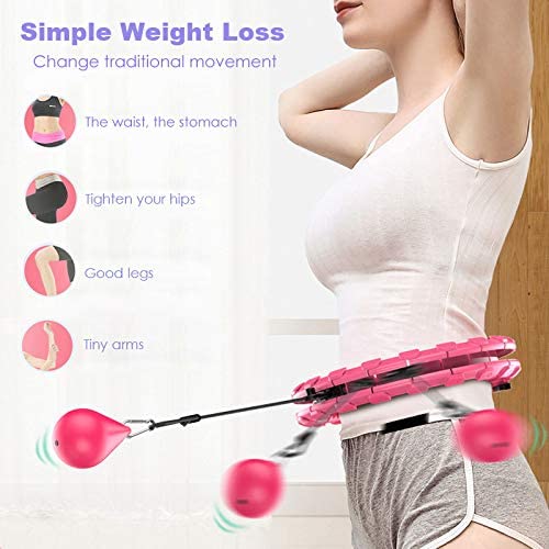 Weighted Smart Hula Hoop for Adults and Kids