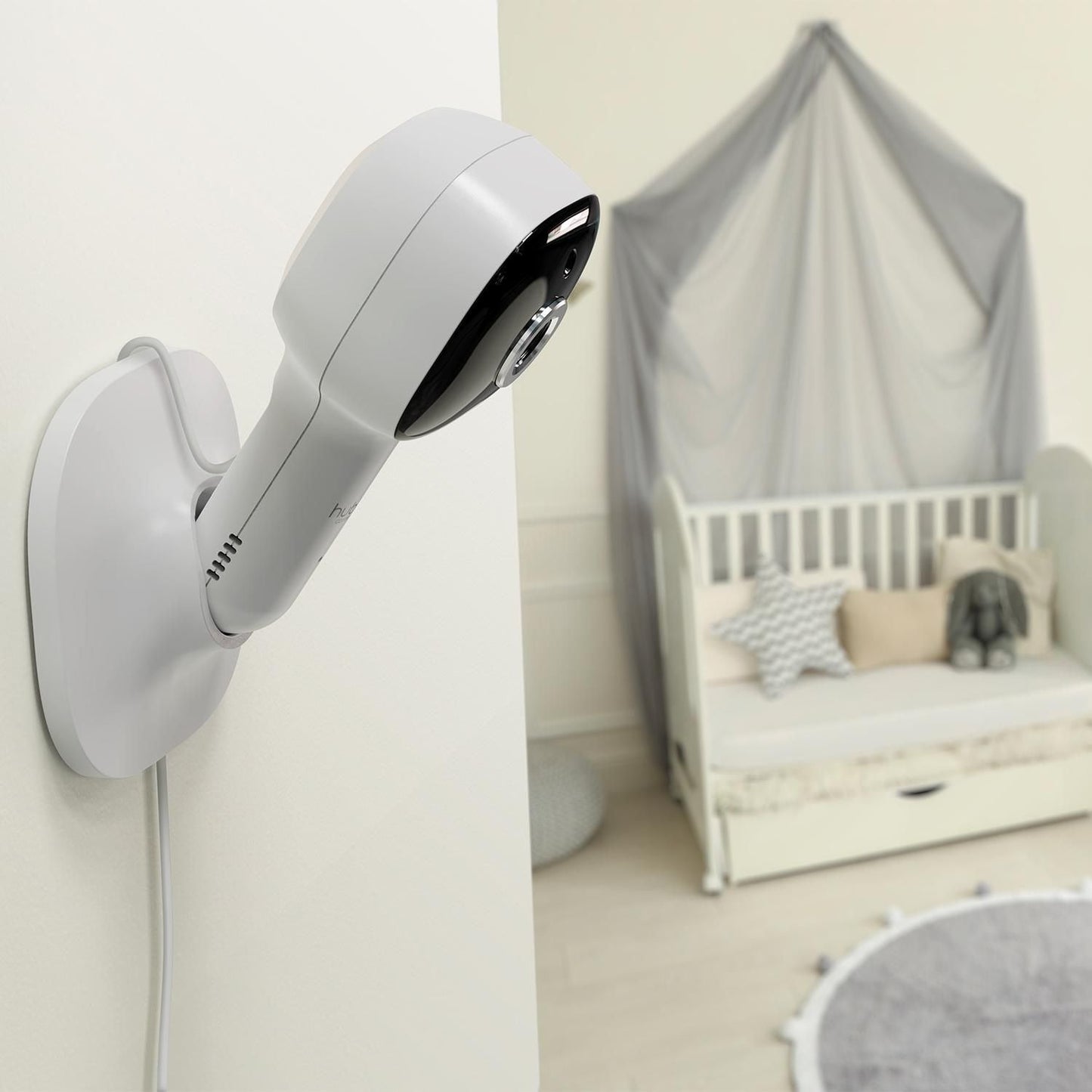 Hubble Nursery Pal Cloud Twin Baby Monitor with pan, tilt, zoom and app