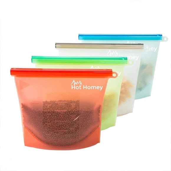 Hot Homey Reusable Silicone Bags