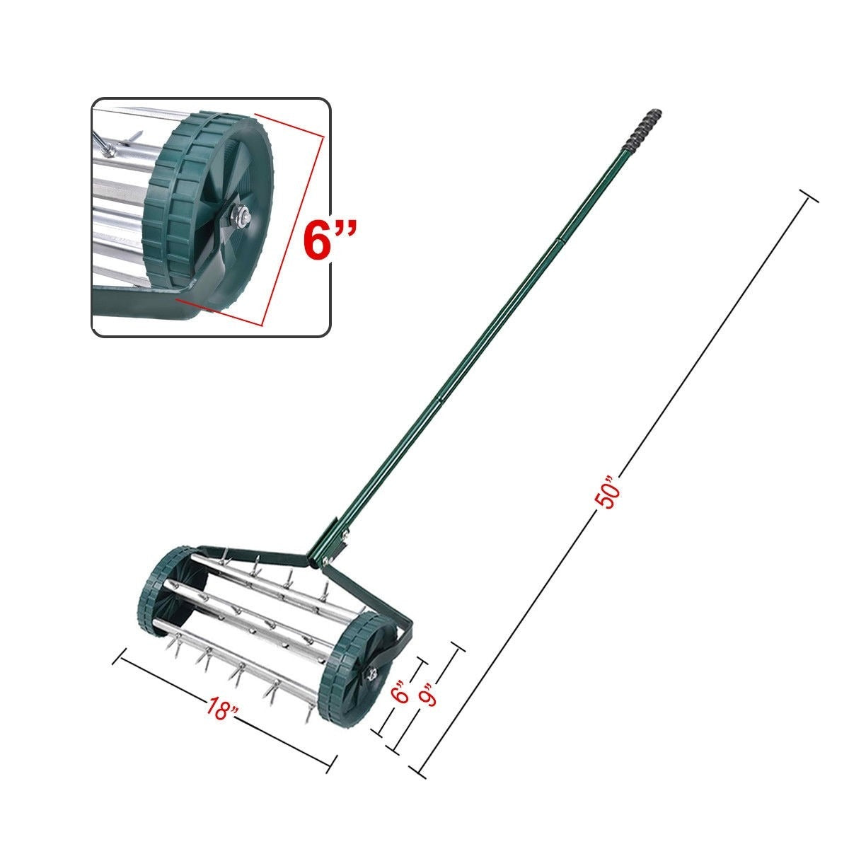 Garden Heavy Duty Rotary Push Tine for Soil Aeration, reg $161.99