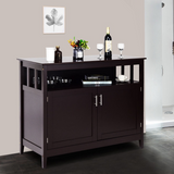 Modern Practical Wooden Kitchen Lockers with Large Storage Space, assembled