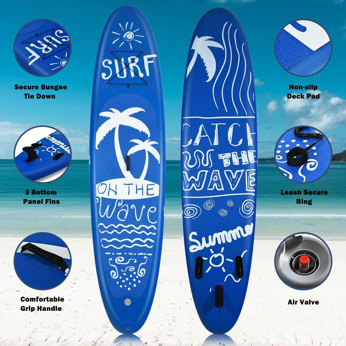 Inflatable & Adjustable Stand Up Paddle Board, plus Kit