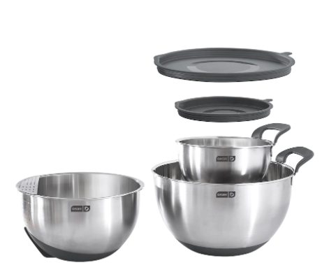 Dash Stainless Steel Mixing Bowl Set