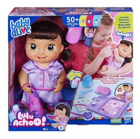 Baby Alive Lulu Achoo Doll