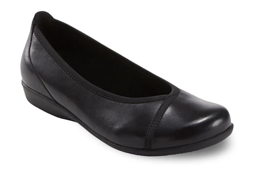 Women's Earth Alder Varden Ballet Flat - BLACK - SIZE 8