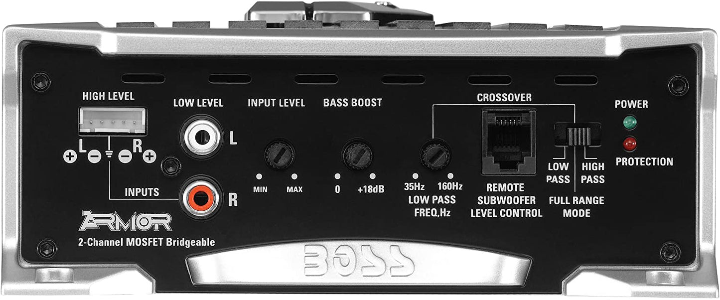BOSS Audio Systems AR1600.2 2 Channel Car Amplifier