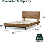 Platform Bed - FULL - *FULLY ASSEMBLED*