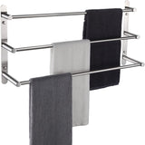 KOKOSIRI 3-Tier Ladder Towel Rack Wall Mount Towels Shelf