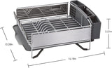 KitchenAid Compact Stainless Steel Dish Rack