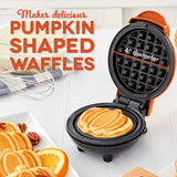 Dash Mini Pumpkin Waffle Maker