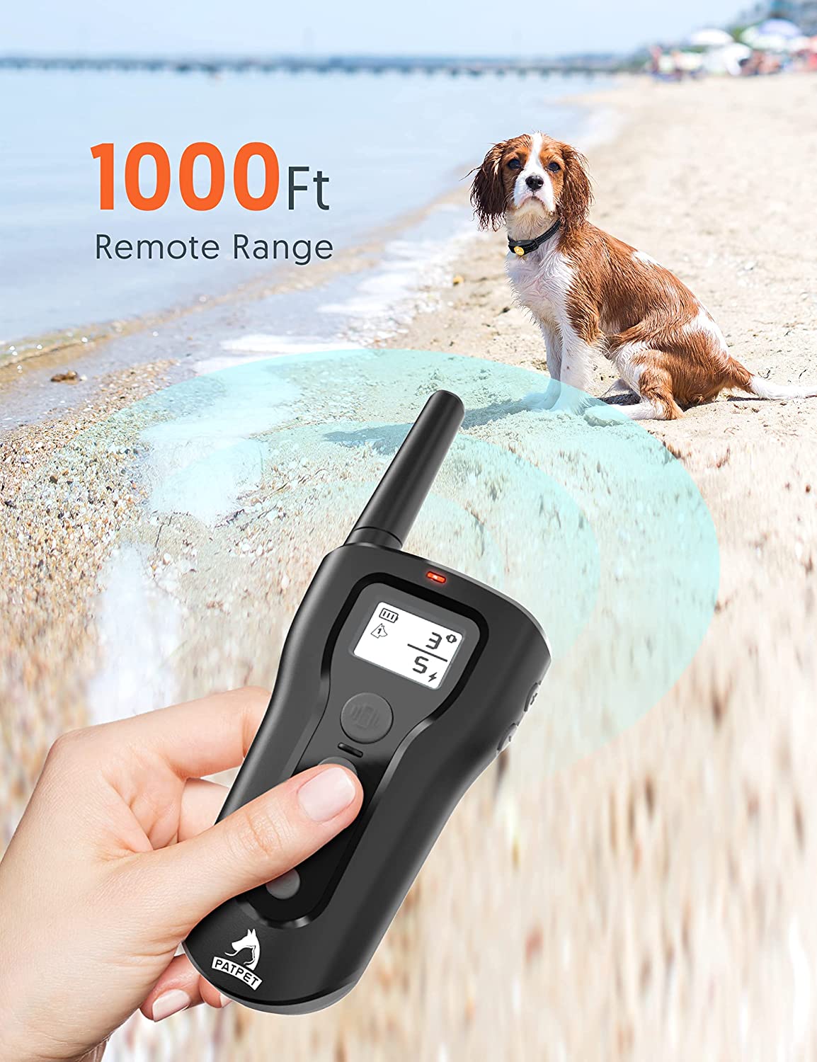 PATPET Dog Shock Collar with Remote