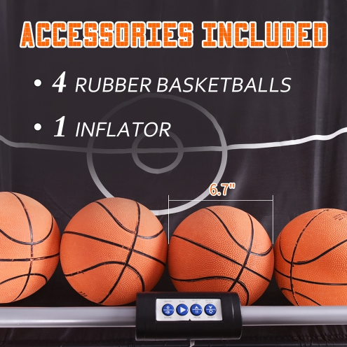 Indoor Basketball Arcade Game - 2 Player *IN BOX/UNASSEMBLED*