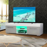 Alleria TV Stand for TVs up to 58" WITH LED LIGHTS