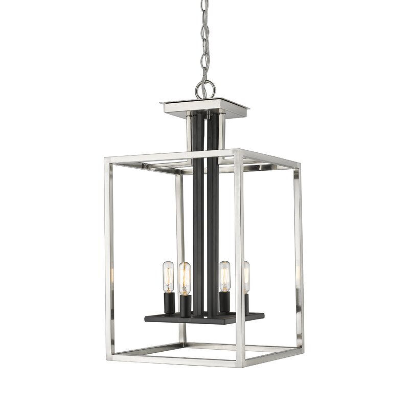 Bedsworth 4 - Light Lantern Rectangle Pendant *SALE*