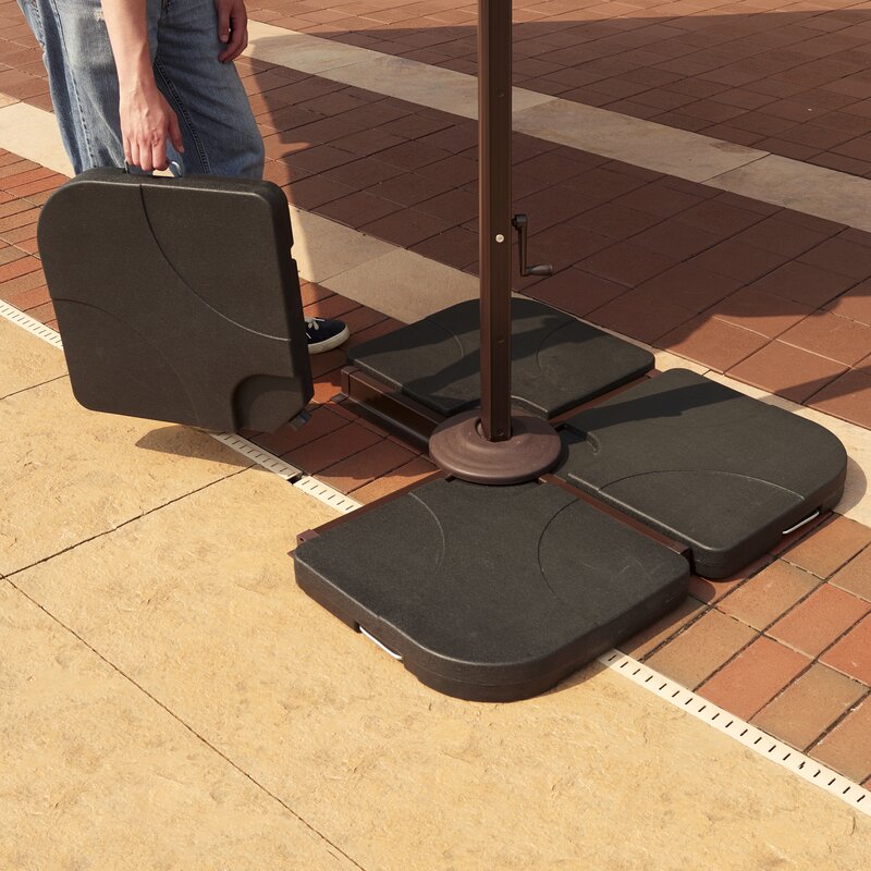 Cambon Resin Free-Standing Cross-Arm Umbrella Base  - base only - clearance