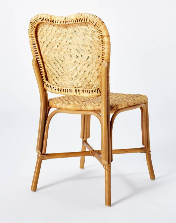 Woven Seat and Back Dining Chair