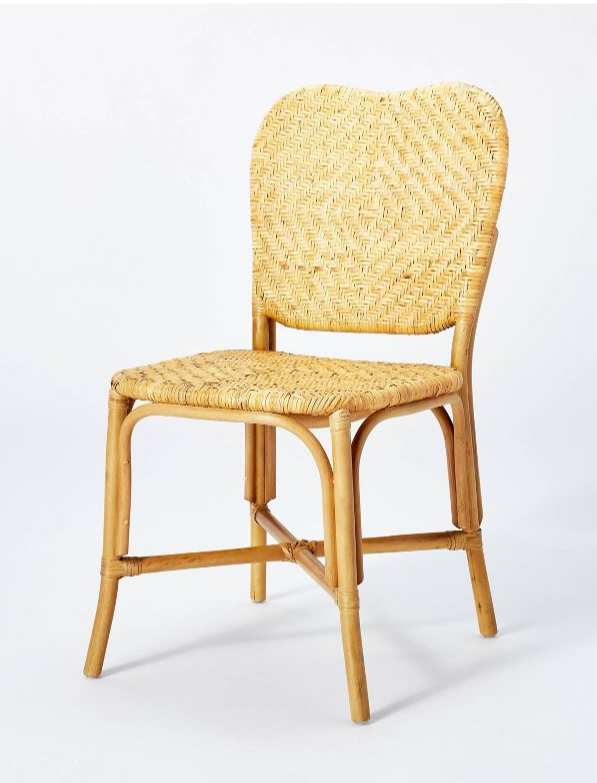 Woven Seat and Back Dining Chair