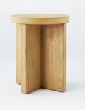 Carlton Round Wood Accent Table