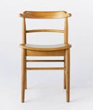 Dakota Curved Back Wood Dining Chair (1 PIECE)