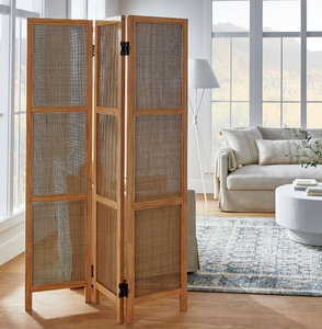 William Rattan 3 Panel Room Divider