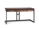 Angelina Acacia Wood Desk