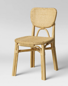 Rattan and Woven Dining Chair