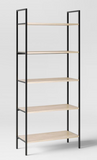 72" 5 Shelf Ladder Bookshelf