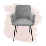 Cedeno Accent Chair, grey, each