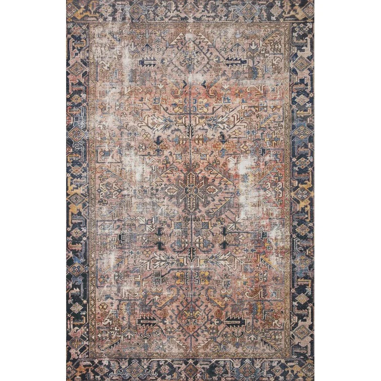 Chris Loves Julia x Loloi Jules Oriental Terracotta Area Rug