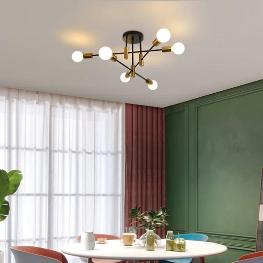 Coblitz 6 - Light Dimmable Sputnik Sphere Chandelier