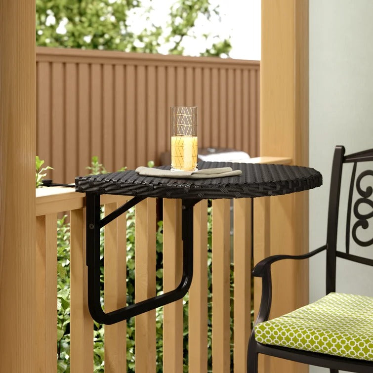 Cropsey Wicker/Rattan Balcony Table