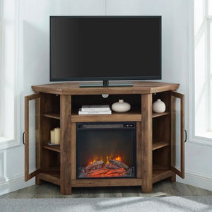 Euripides TV Stand for TVs up to 50" with Fireplace Included *SCRATCH & DENT*