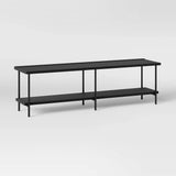 Wood and Metal TV Stand for TVs up to 60" *SCRATCH & DENT*