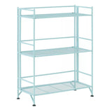 3 Tier Wide Folding Metal Shelf *SCRATCH & DENT*