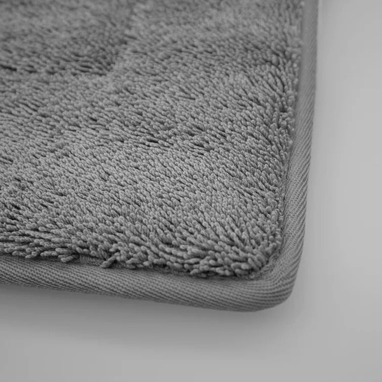 Hausman Terry Rectangle Non-Slip Bath Rug