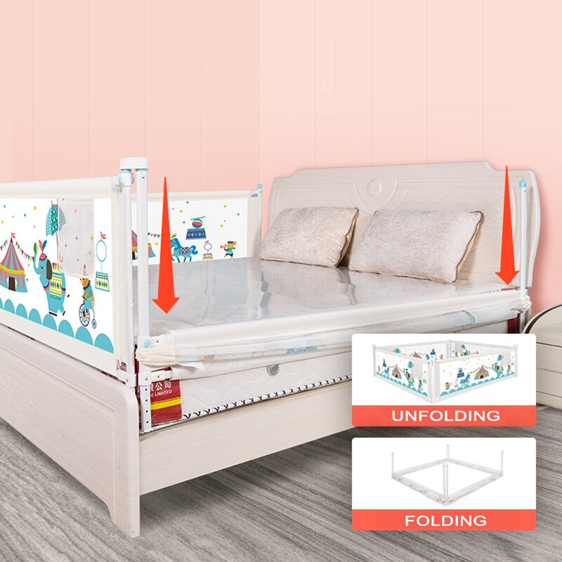 Height Adjustable Toddler Bed Rail