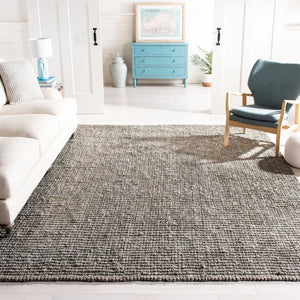 SPECIAL, Jeremy Handmade Flatweave Jute/Sisal Grey Area Rug CLEARANCE