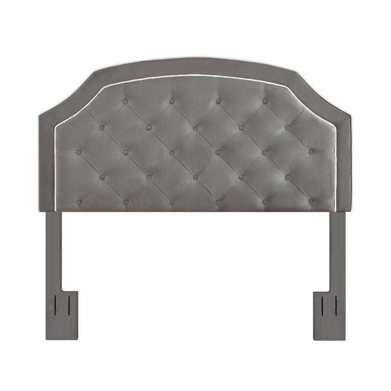 Llanos Panel Headboard, charcoal, full or queen
