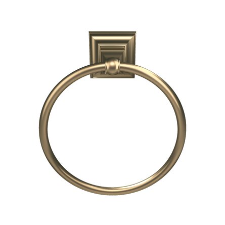 Markham Towel Ring, Golden Champagne