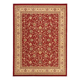 Mersey Oriental Burgundy Area Rug