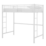 Elita Metal Loft Bed *SPECIAL/UNASSEMBLED/IN BOX* - TWIN