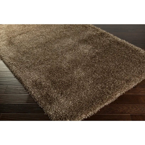 Portland Handwoven Flatweave Brown Area Rug