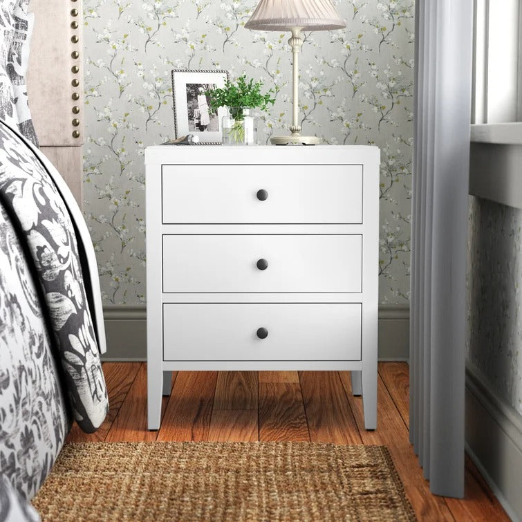 Rushville Solid + Manufactured Wood Nightstand