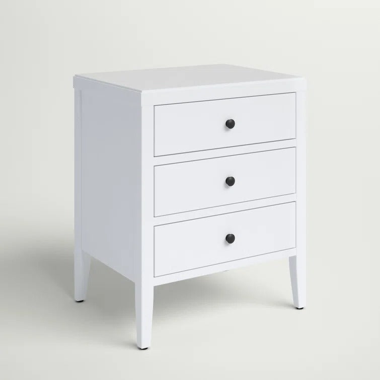 Rushville Solid + Manufactured Wood Nightstand