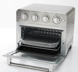 10-Litre Air Fryer Oven - white body, stainless front