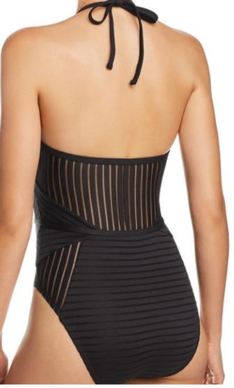 Kenneth Cole - 1 piece swimwear - black - size s
