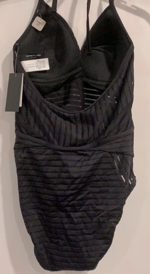 Kenneth Cole - 1 piece swimwear - black - size s