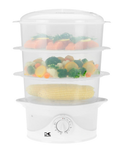 Kalorik 9-Quart 3-Tier Food Steamer